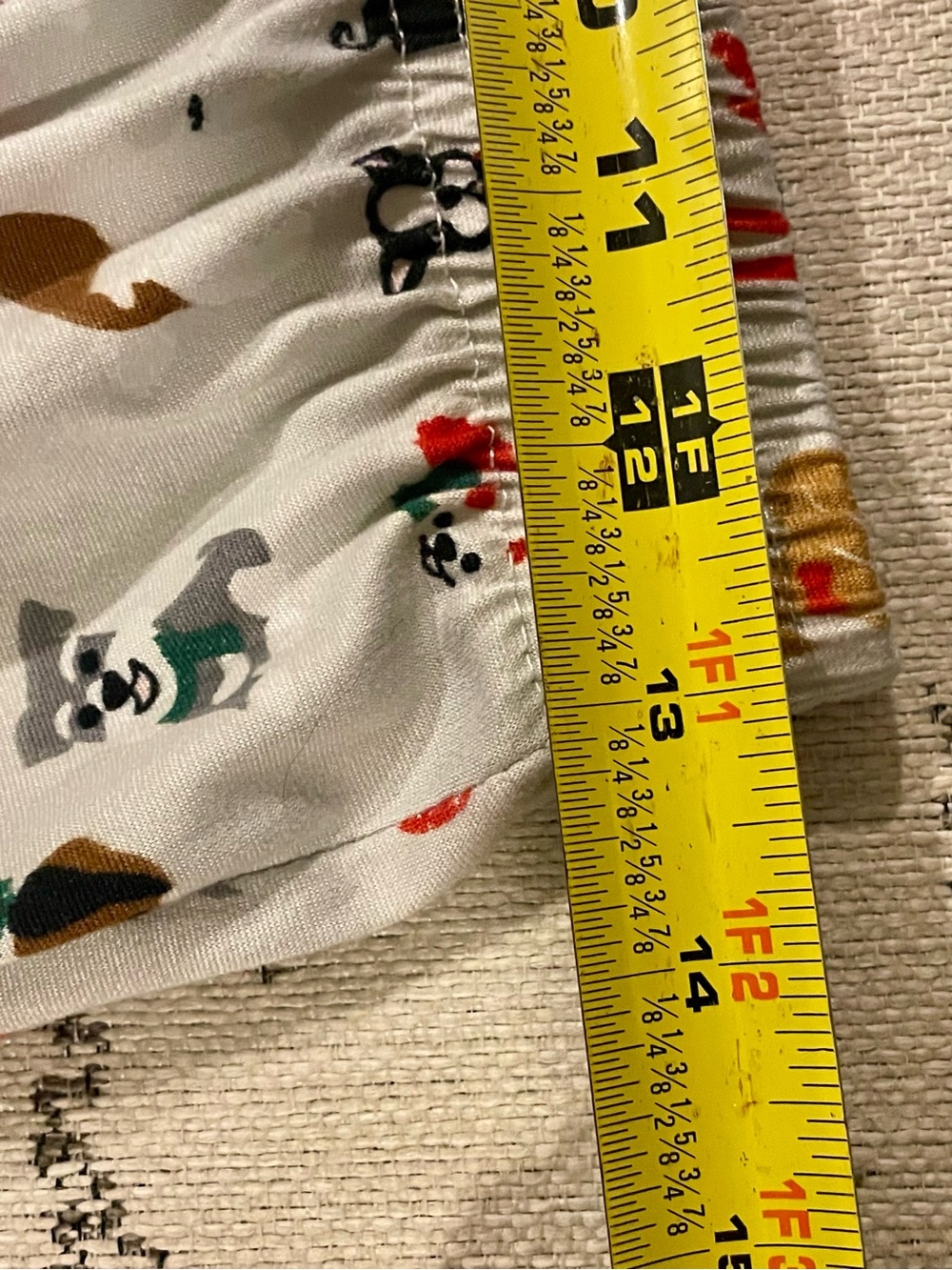 Hello Mello Holiday Lounge Pants – Christmas Dog Print – Size Medium/Large - Picture 7 of 11